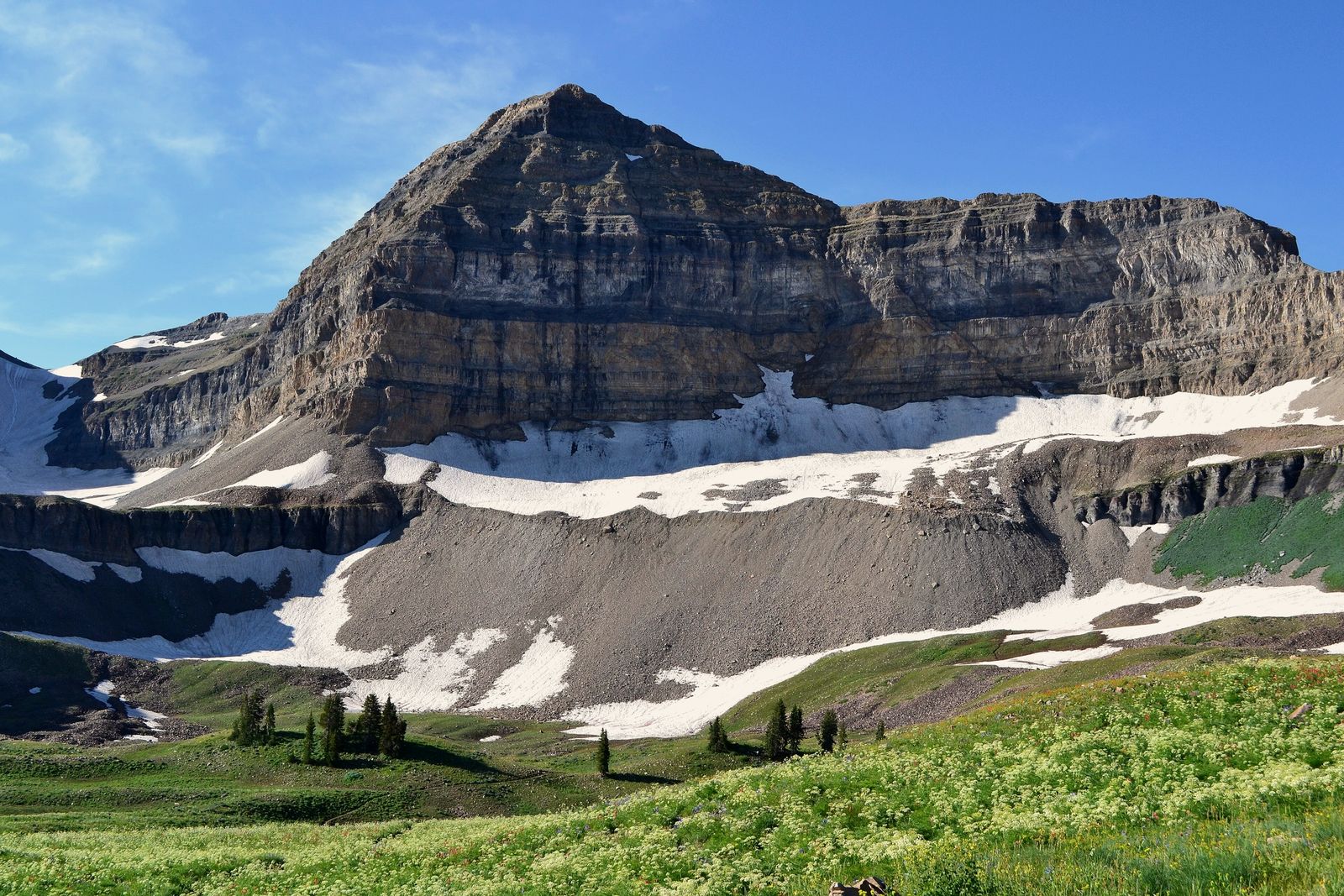 Mount Timpanogos in the Wasatch Range above Utah County
